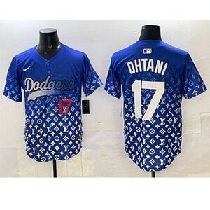 Mens Youths Kids Shohei Ohtani  Royal Jersey Stitched Blue